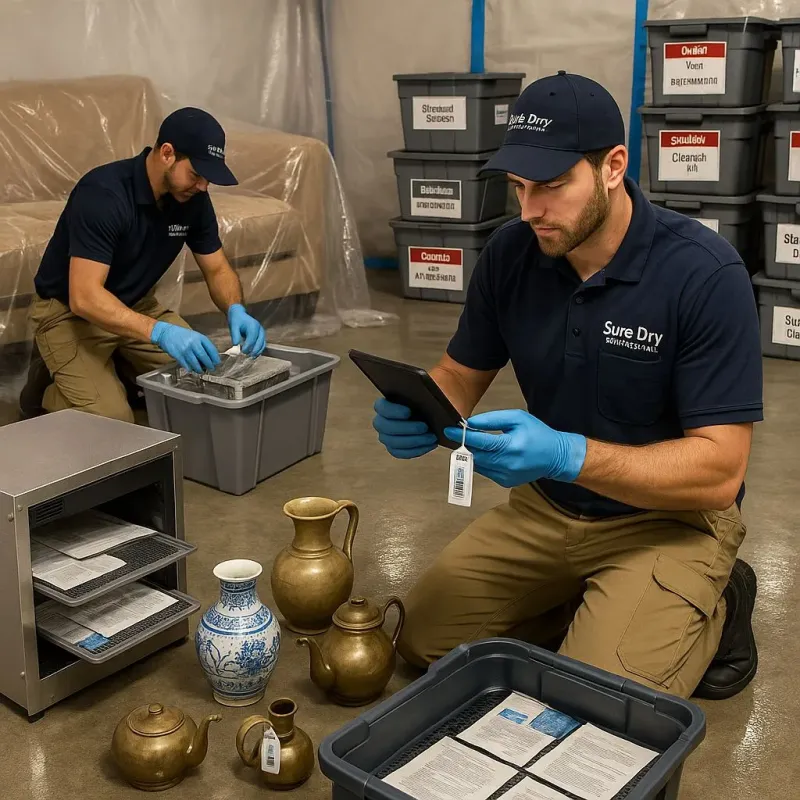 Content Protection and Restoration process in City of Saint Louis, MO